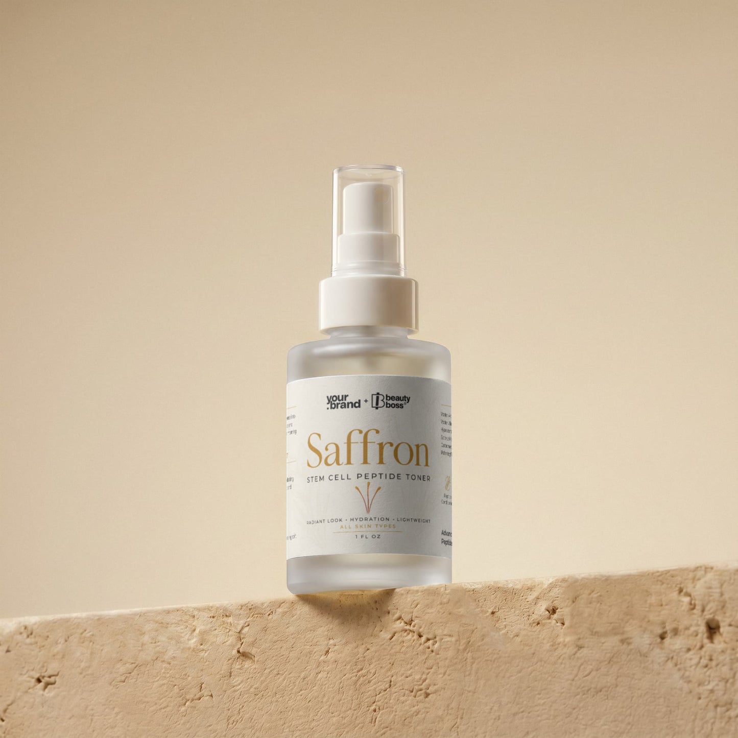 Saffron Stem Cell Peptide Toner