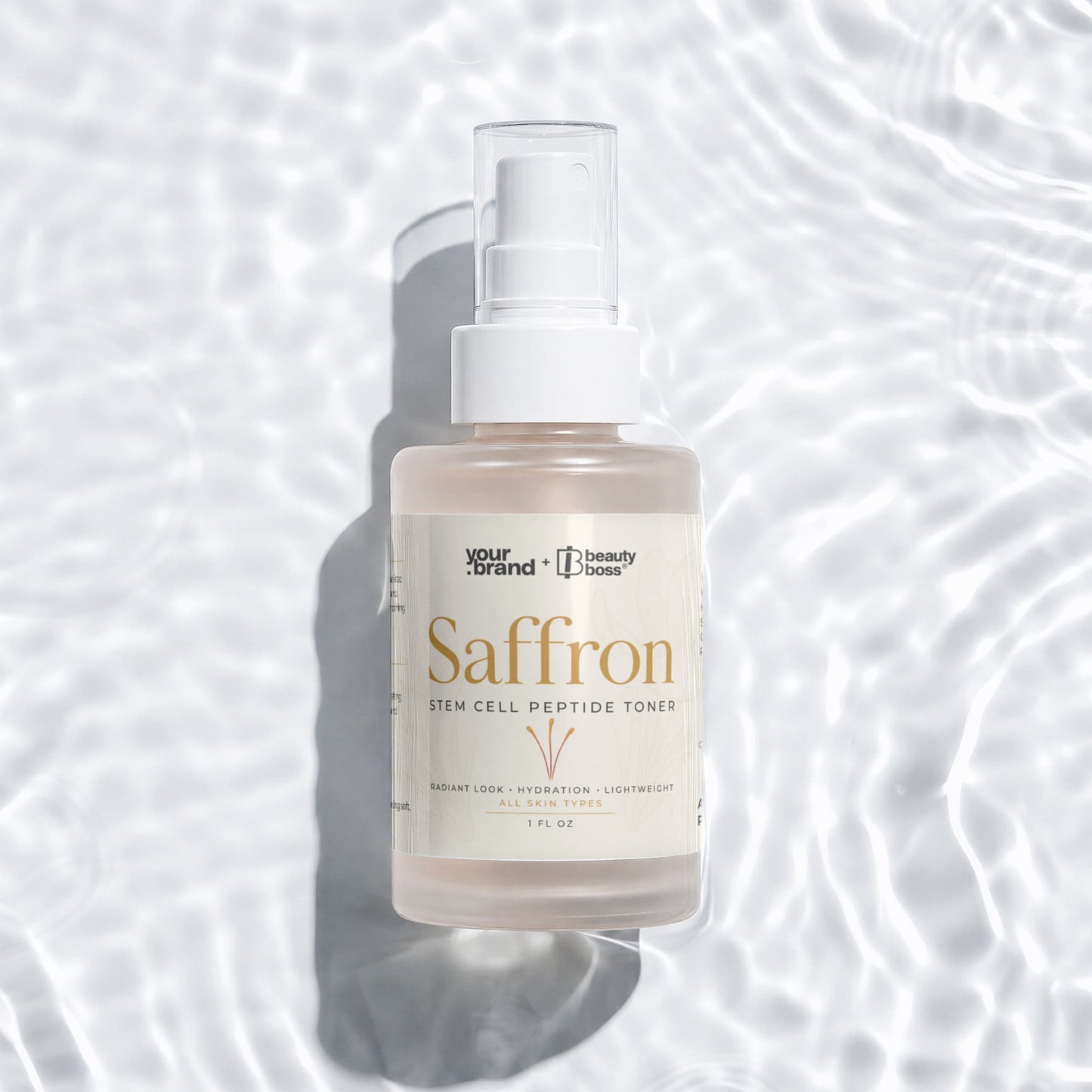 Saffron Stem Cell Peptide Toner