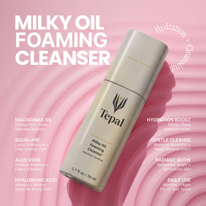 Milky Oil Foaming Cleanser