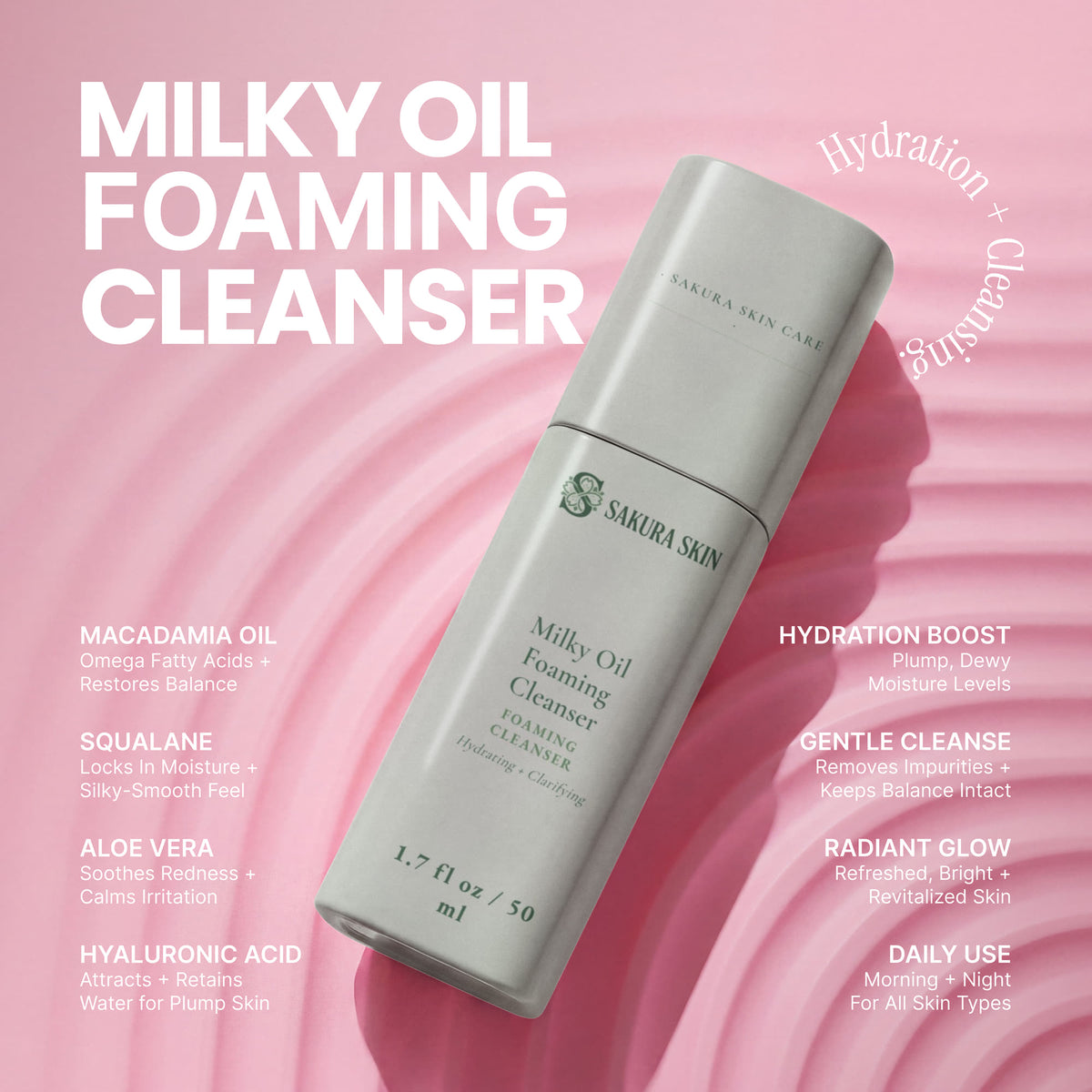 Milky Oil Foaming Cleanser