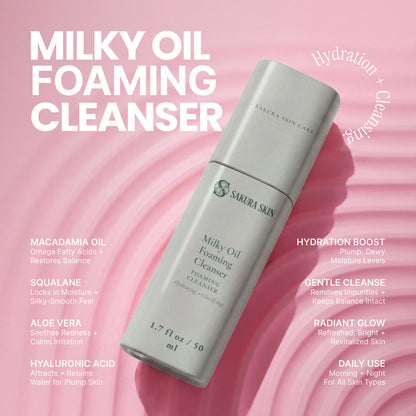Milky Oil Foaming Cleanser