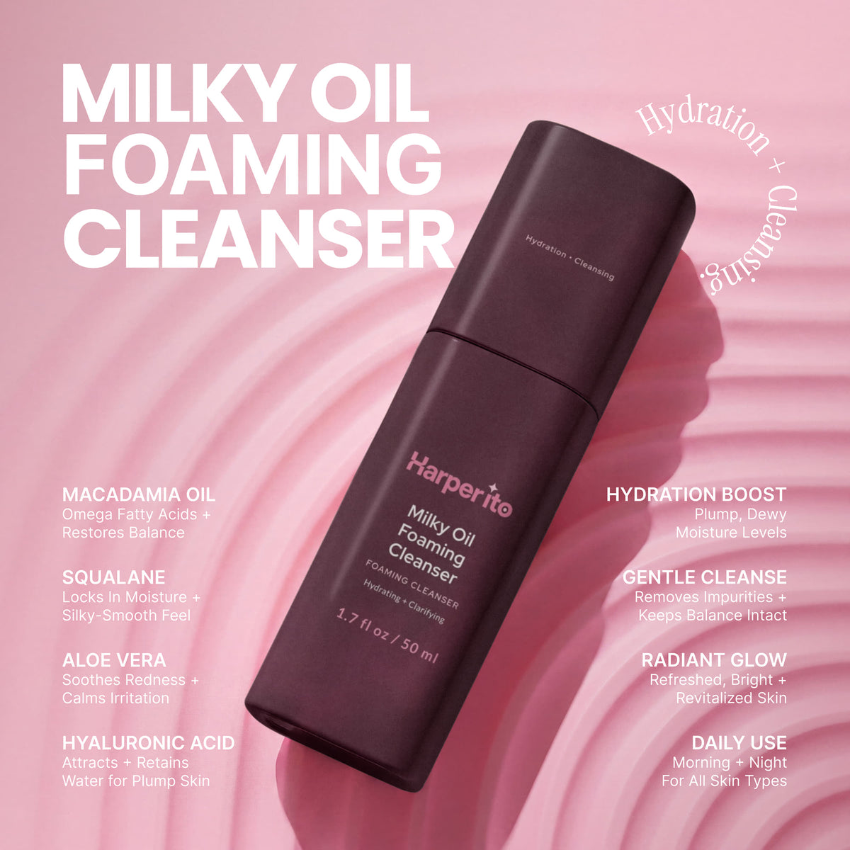 Milky Oil Foaming Cleanser