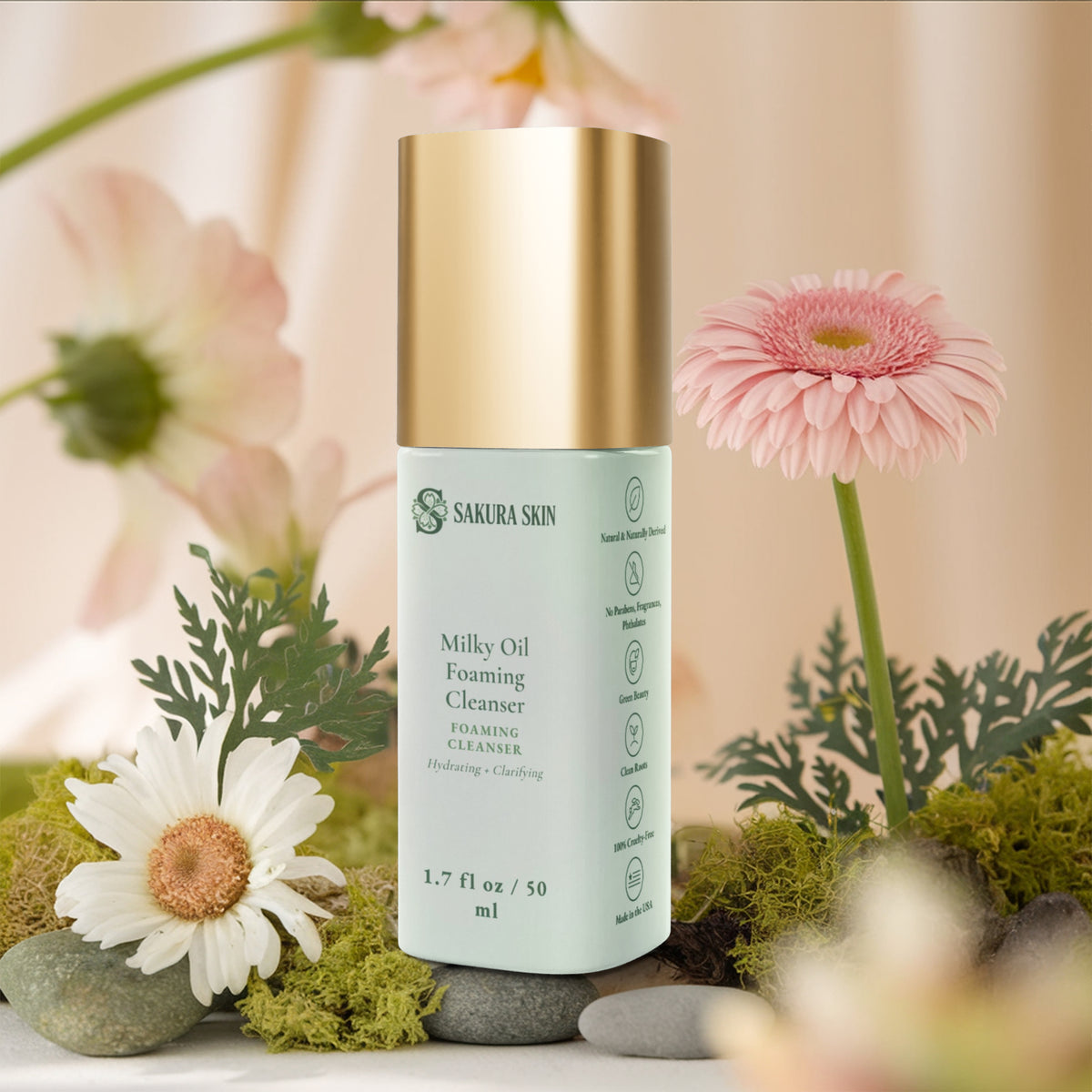 Milky Oil Foaming Cleanser