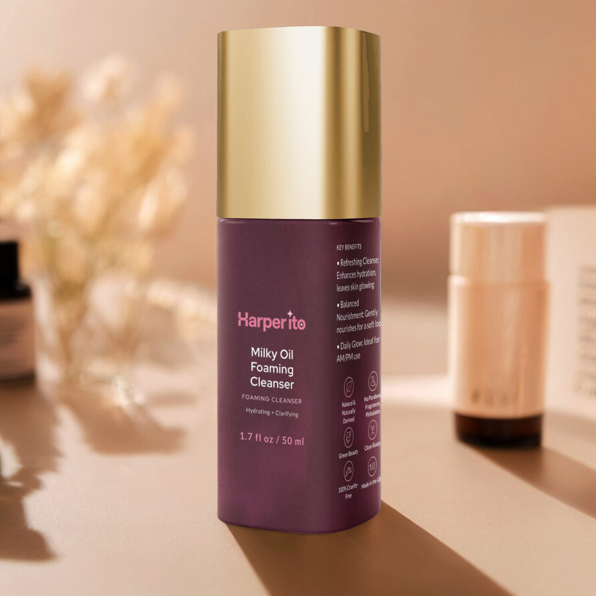 Milky Oil Foaming Cleanser