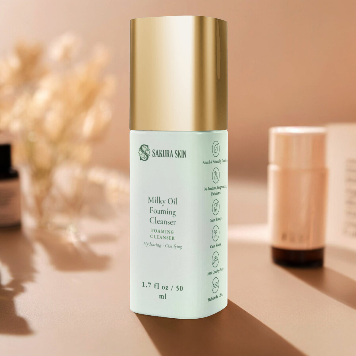 Milky Oil Foaming Cleanser