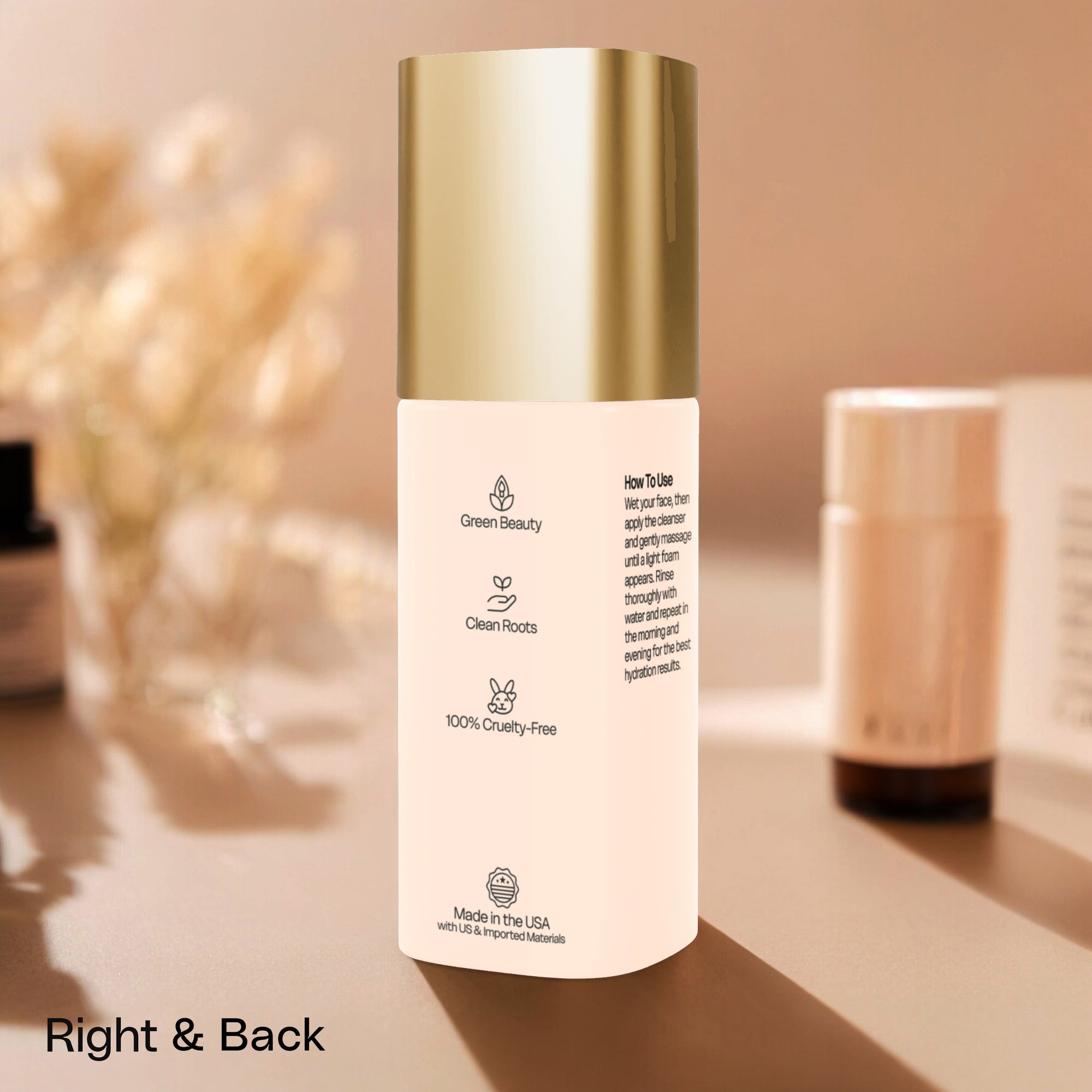 Milky Oil Foaming Cleanser Gold Cap