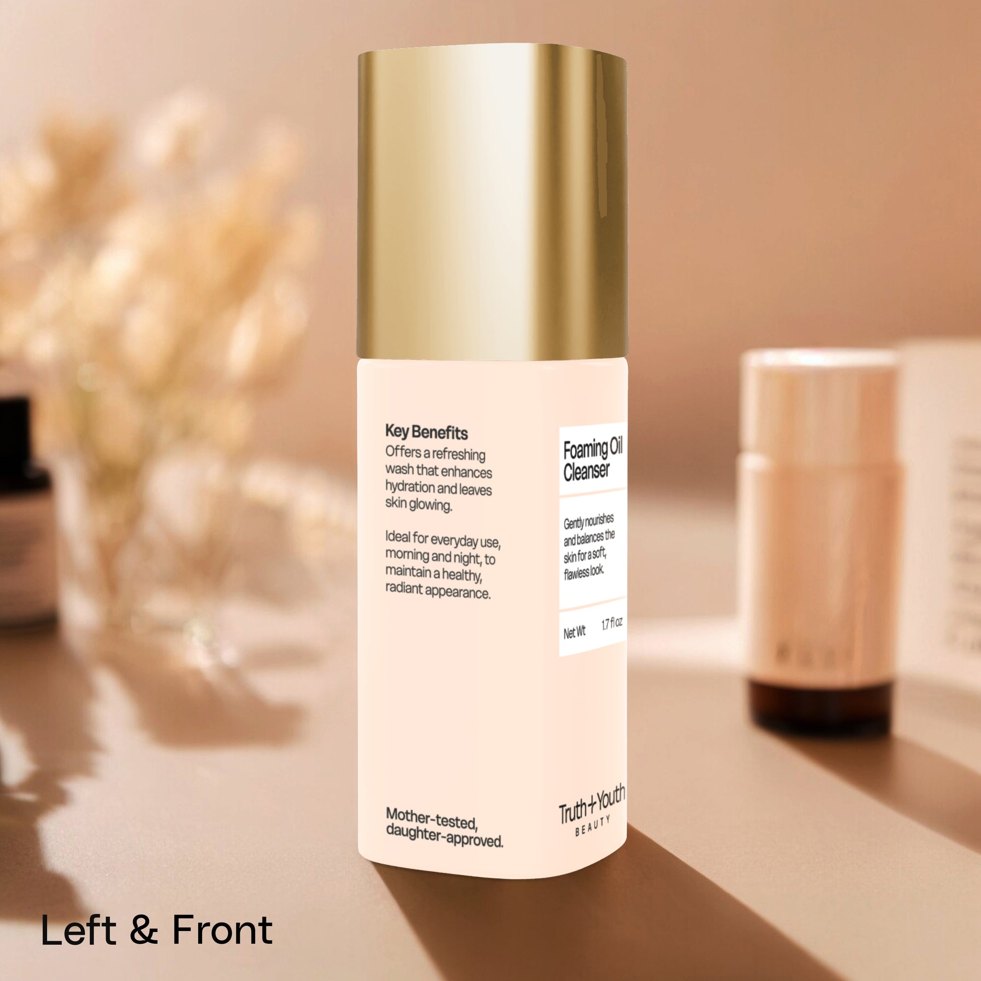 Milky Oil Foaming Cleanser Gold Cap