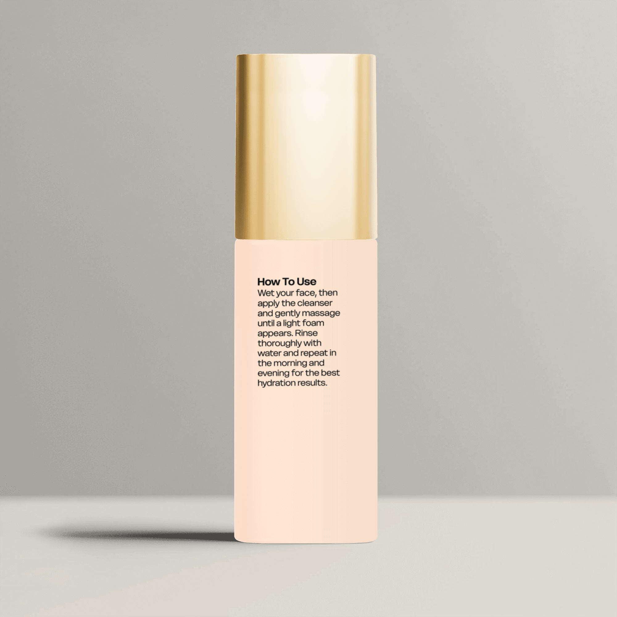 Milky Oil Foaming Cleanser Gold Cap