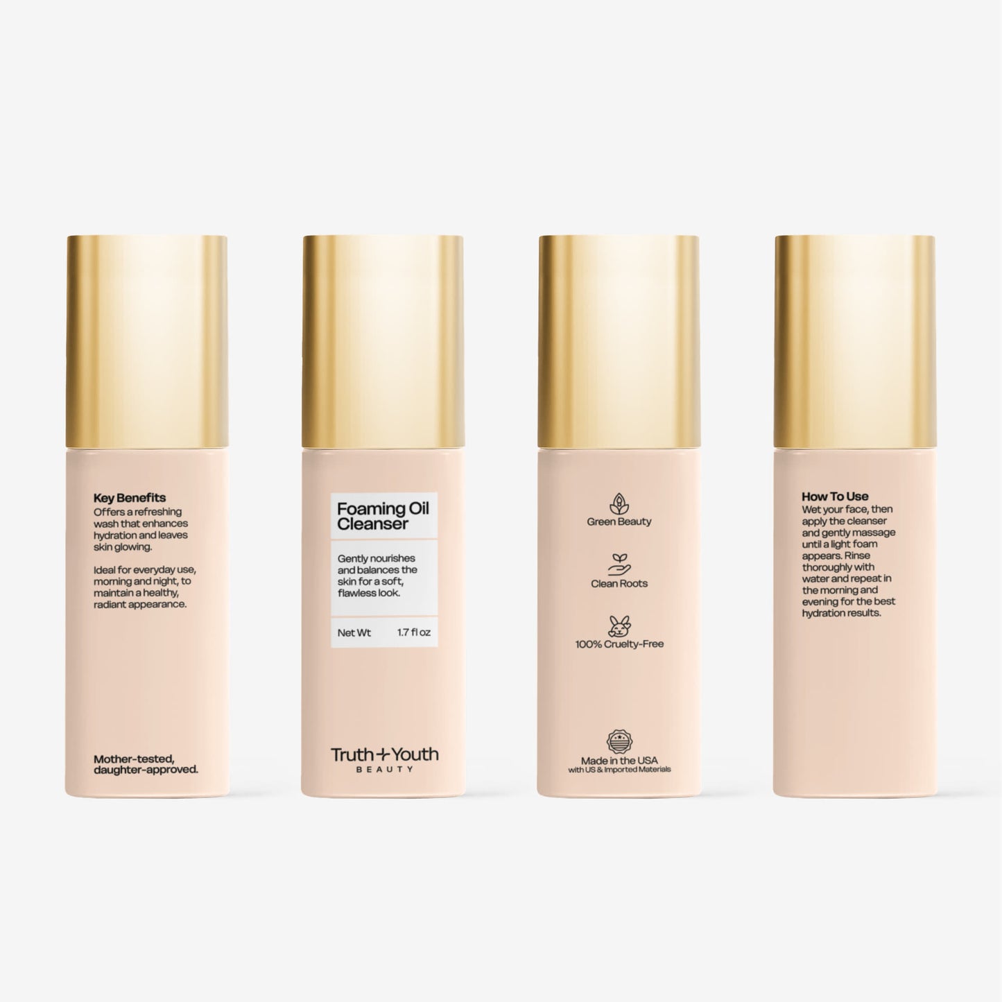 Milky Oil Foaming Cleanser Gold Cap