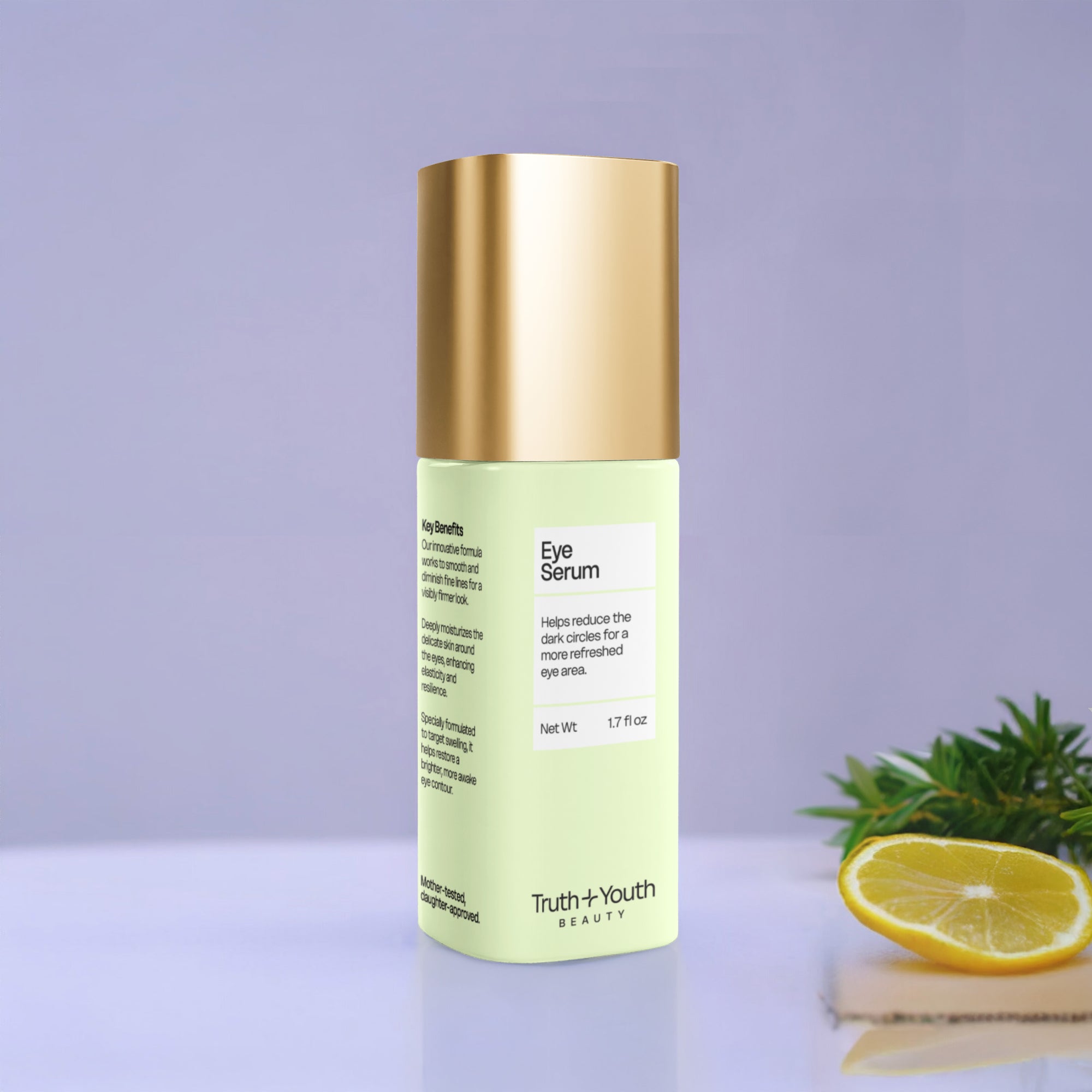 Brighten+Firm Eye Serum: Intensive Renewal Gold Cap