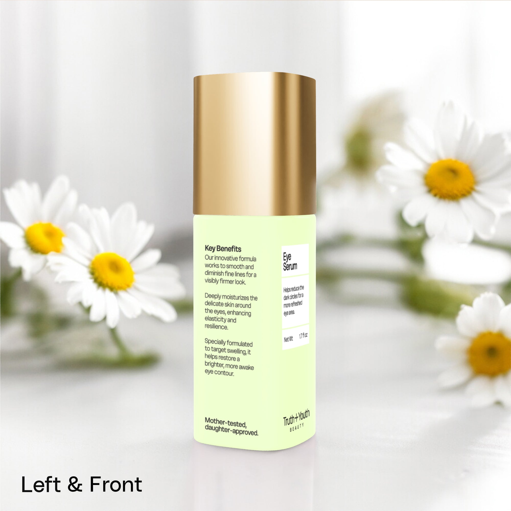 Brighten+Firm Eye Serum: Intensive Renewal Gold Cap