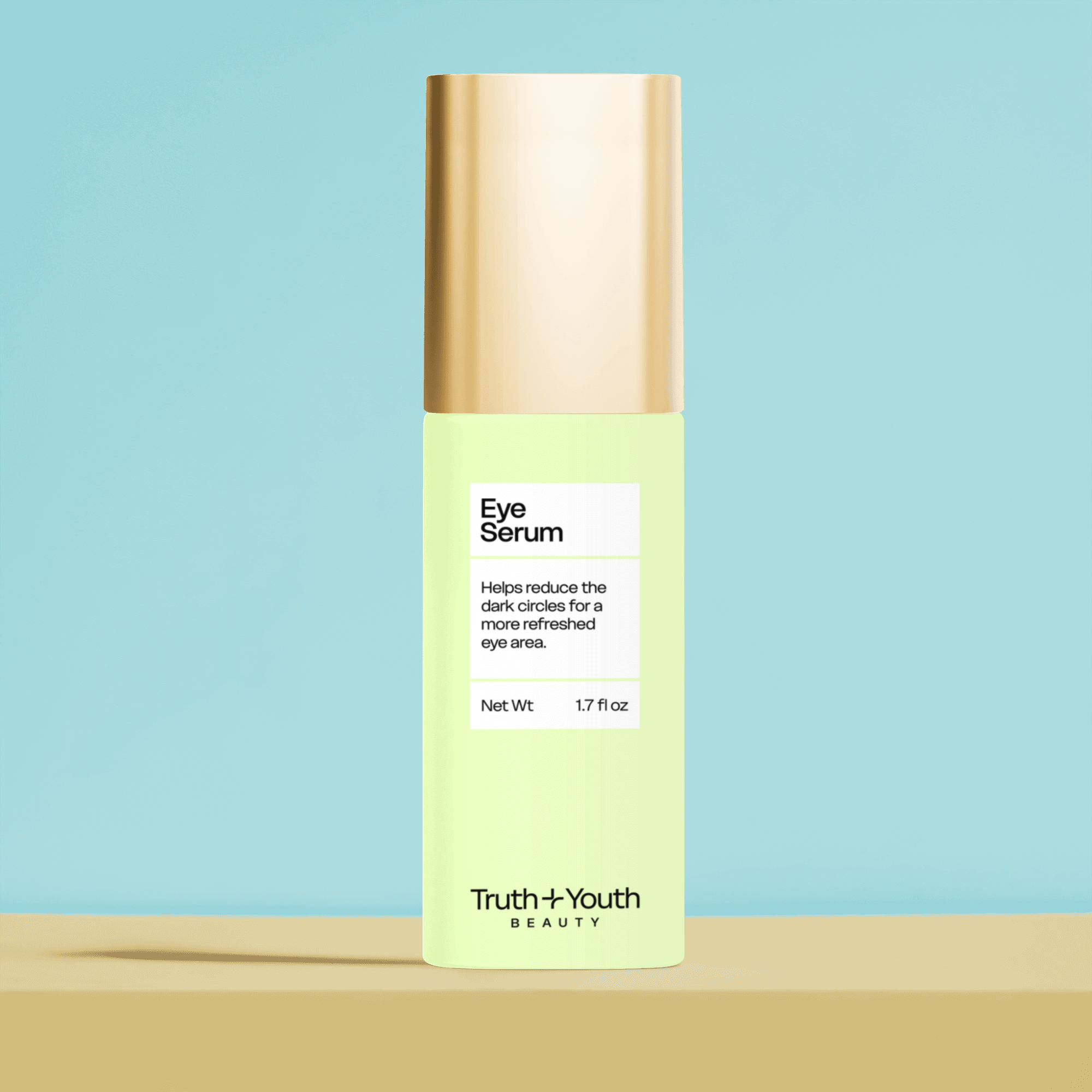 Brighten+Firm Eye Serum: Intensive Renewal Gold Cap
