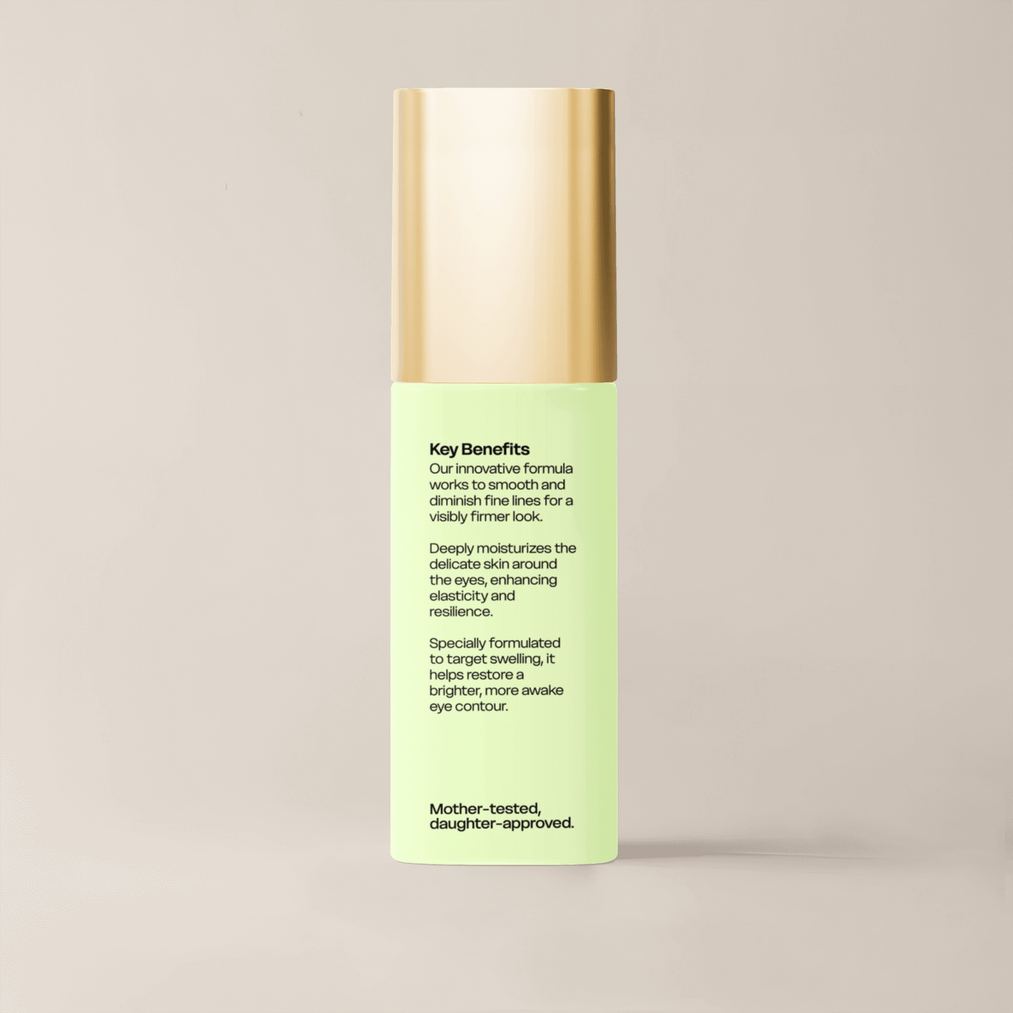 Brighten+Firm Eye Serum: Intensive Renewal Gold Cap
