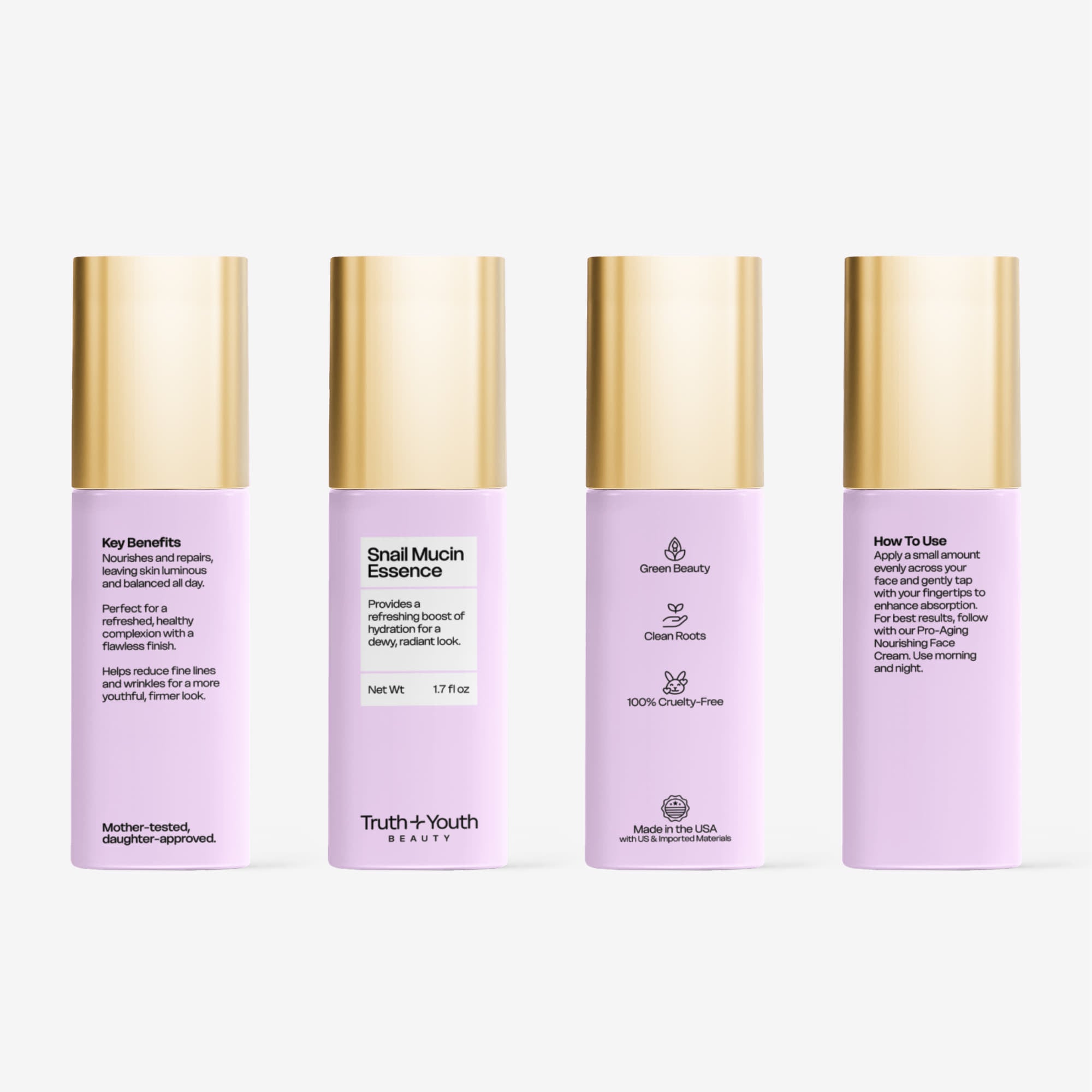 HydraSnail Mucin Essence Gold Cap