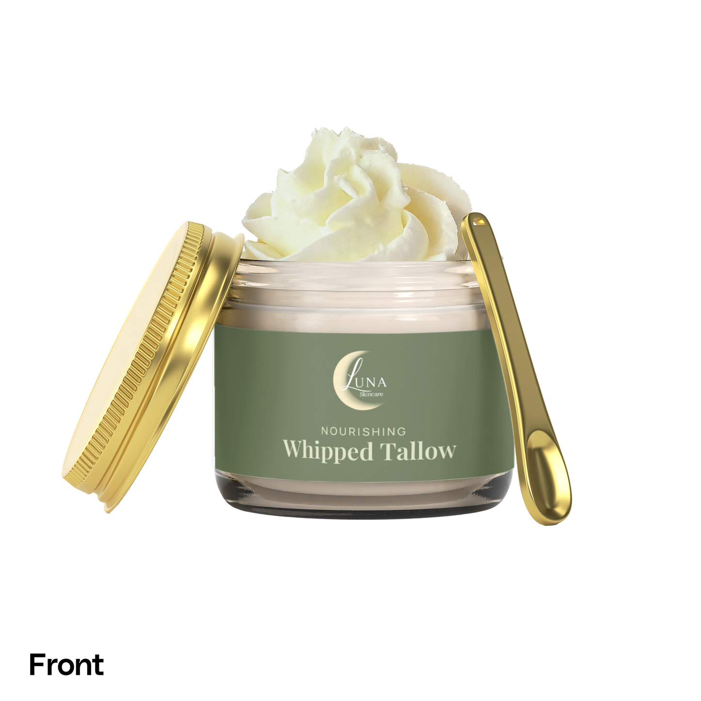 Whipped Grass-Fed Tallow Balm with Vanilla Bean