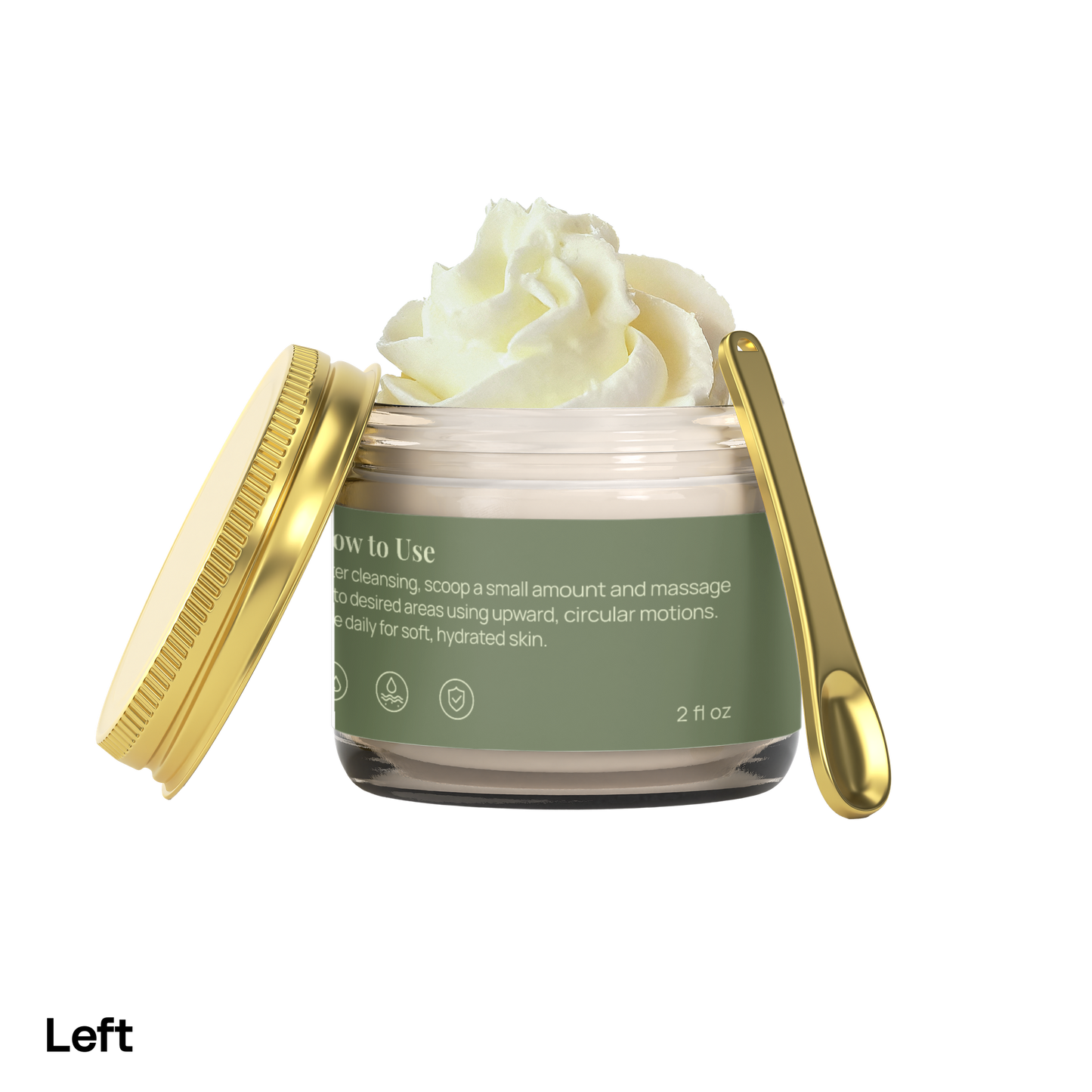 Whipped Grass-Fed Tallow Balm with Vanilla Bean