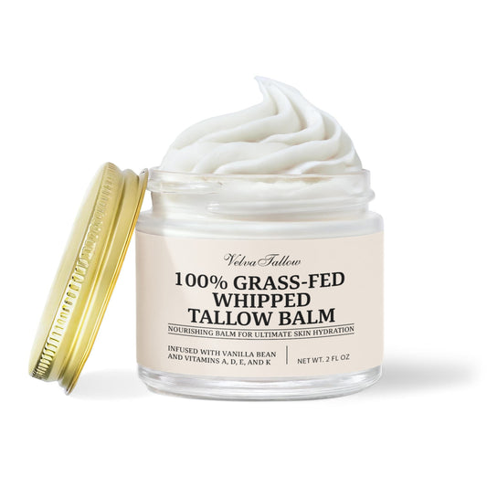 Whipped Grass-Fed Tallow Balm with Vanilla Bean Test 5