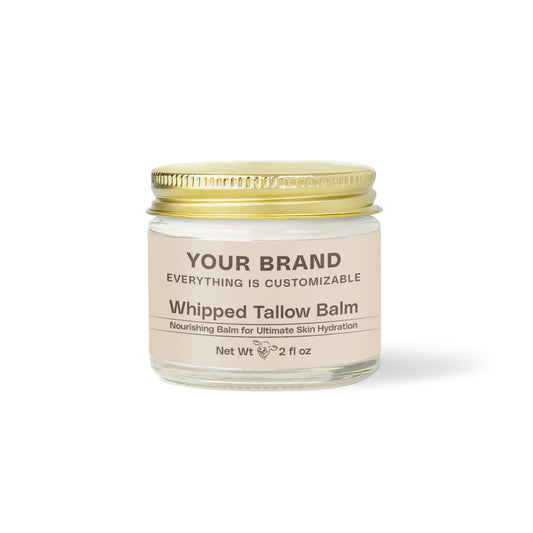 Whipped Grass-Fed Tallow Balm with Vanilla Bean