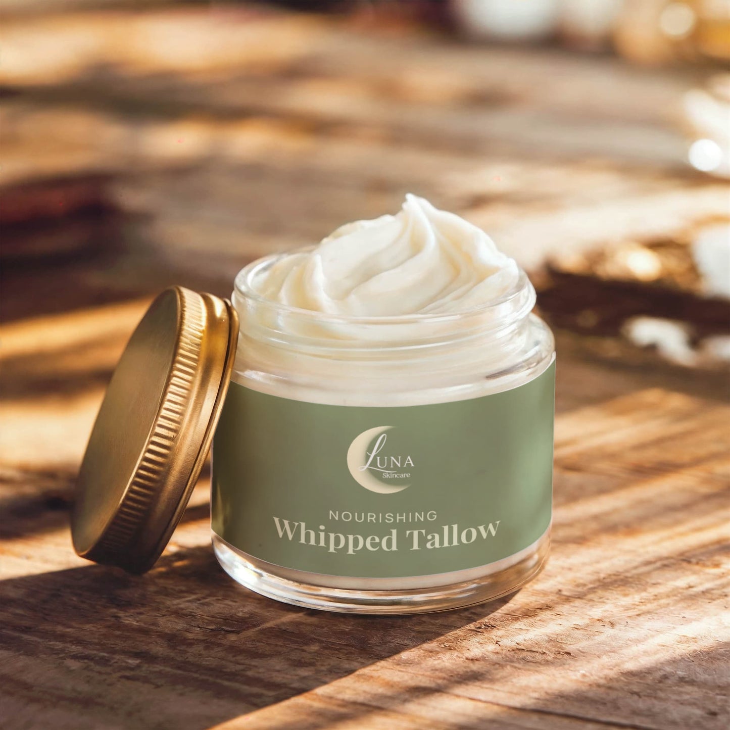 Whipped Grass-Fed Tallow Balm with Vanilla Bean
