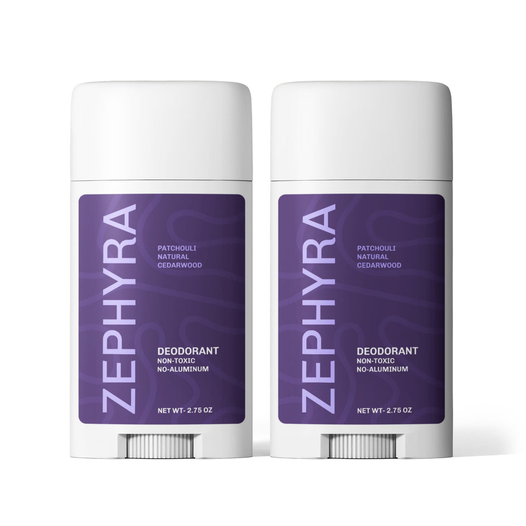 2 Pack Non-toxic Natural Deodorant, Aluminum-Free for Women