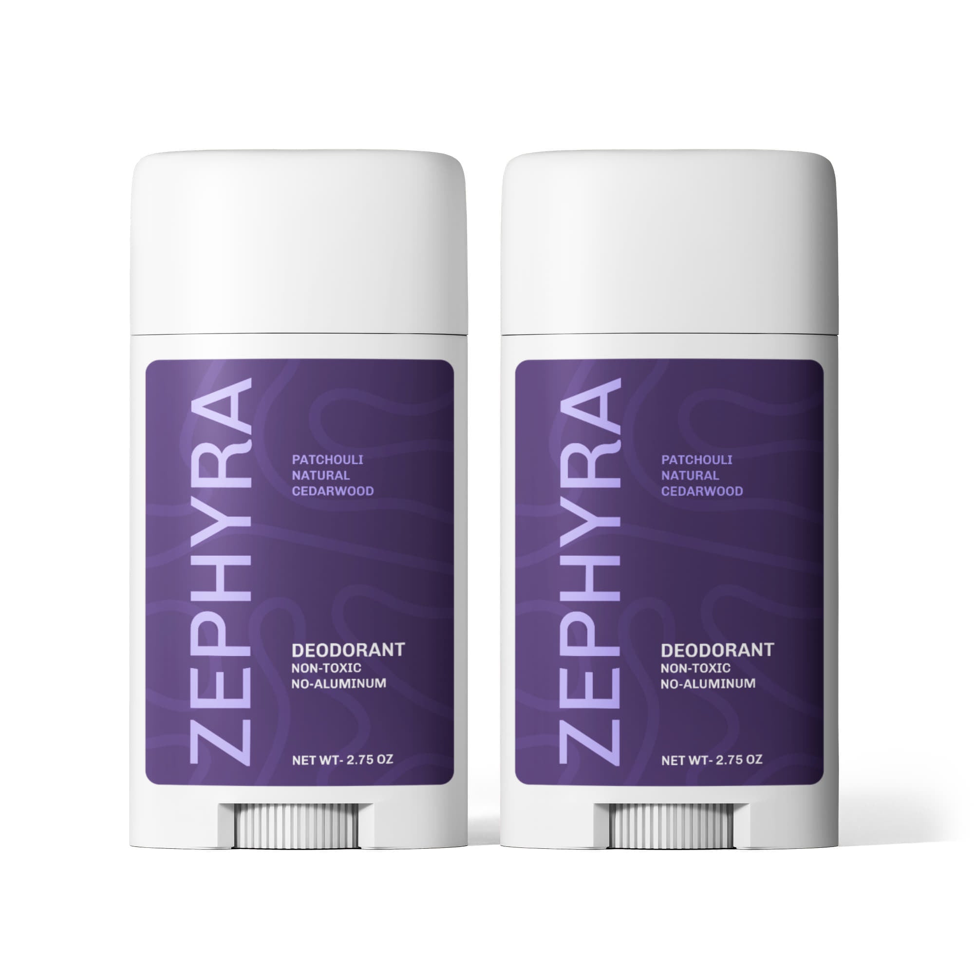 2 Pack Non-toxic Natural Deodorant, Aluminum-Free for Women