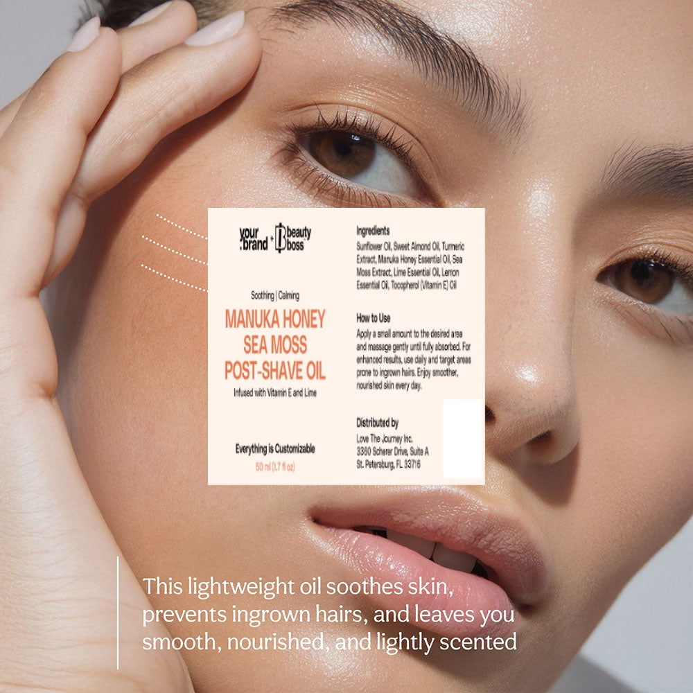 Manuka Honey Sea Moss Post-Shave Oil