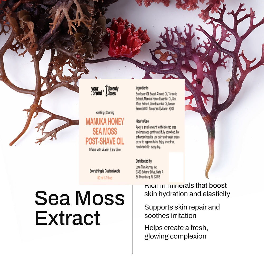 Manuka Honey Sea Moss Post-Shave Oil