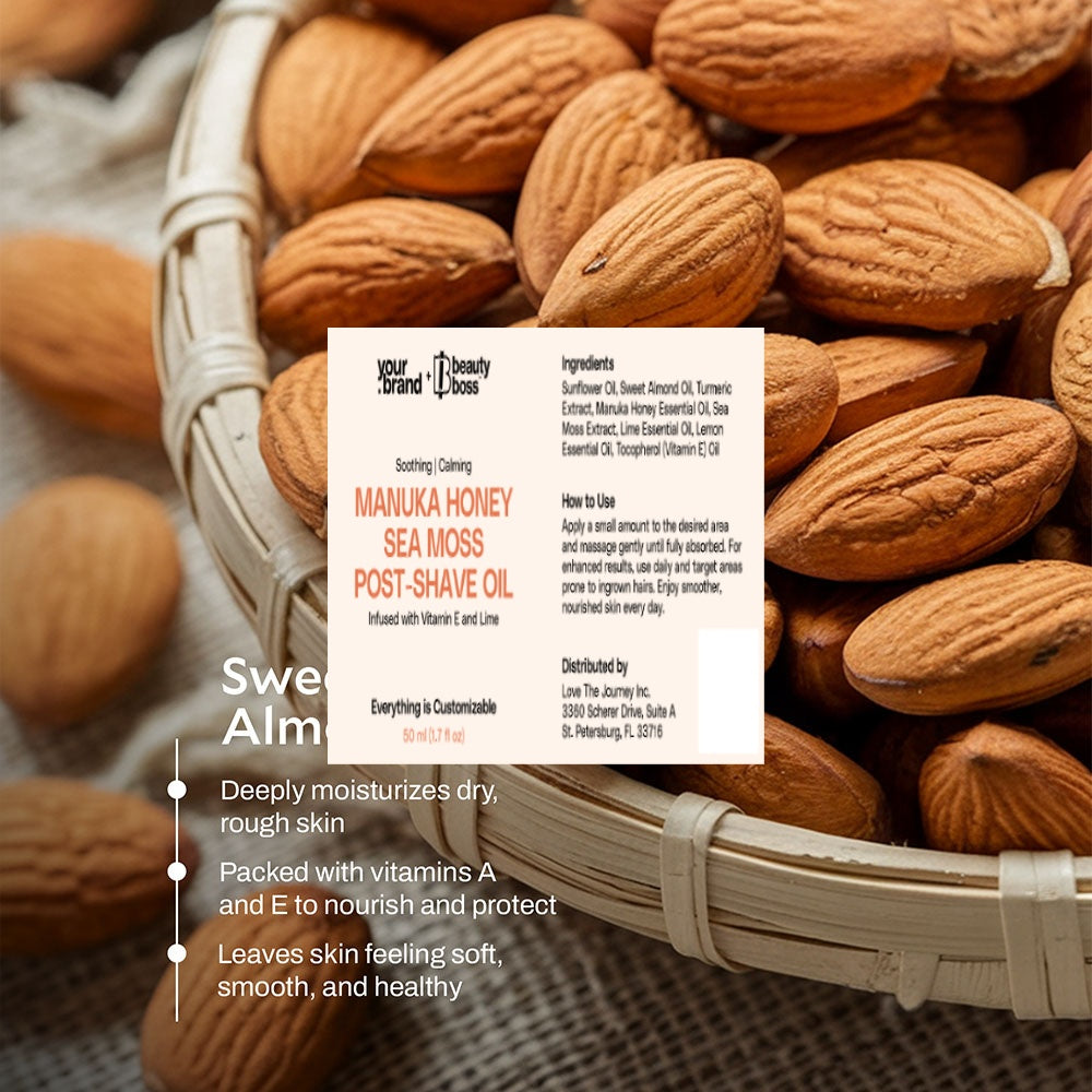 Manuka Honey Sea Moss Post-Shave Oil