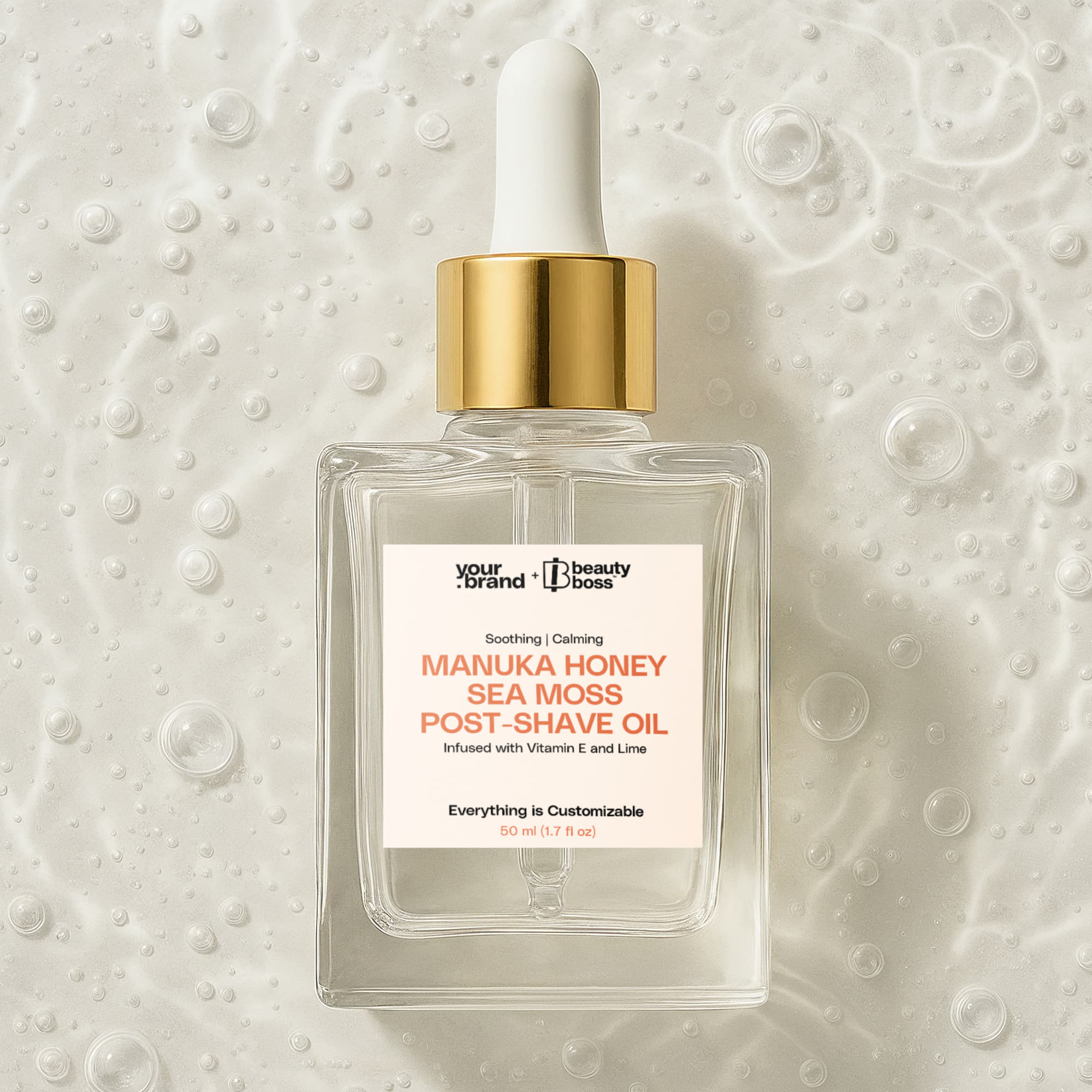 Manuka Honey Sea Moss Post-Shave Oil