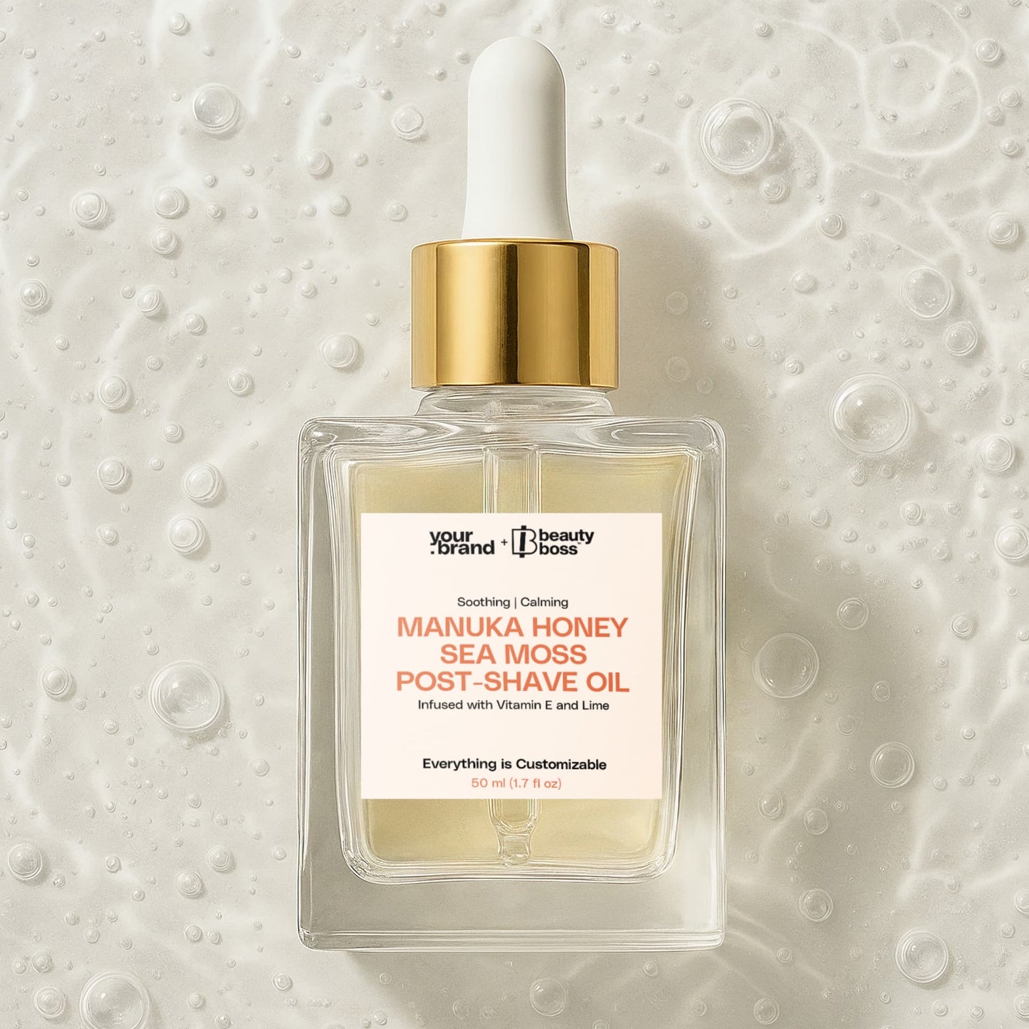 Manuka Honey Sea Moss Post-Shave Oil