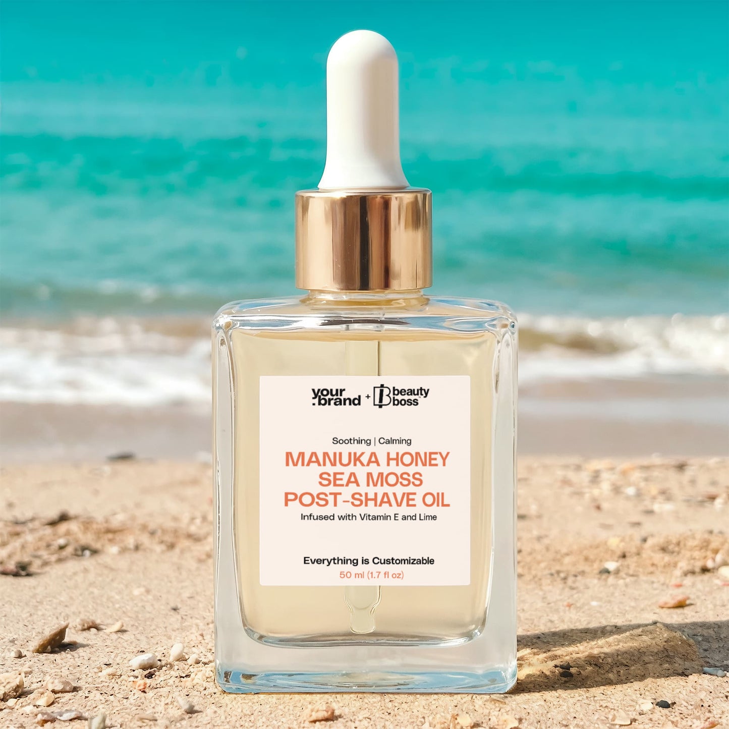 Manuka Honey Sea Moss Post-Shave Oil
