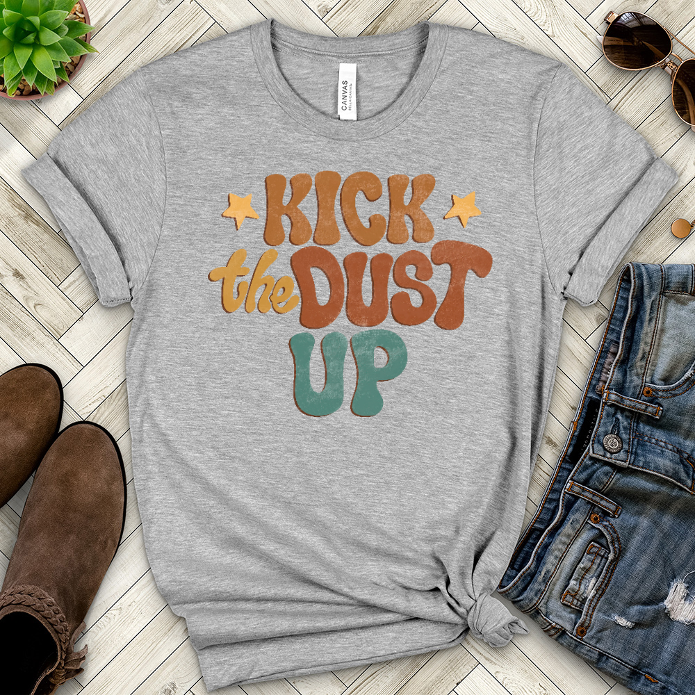 Kick the Dust Up Heathered Tee