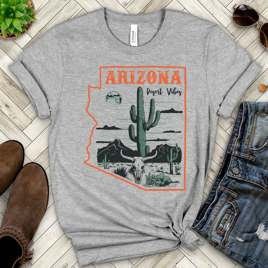 Arizona Desert Heathered Tee