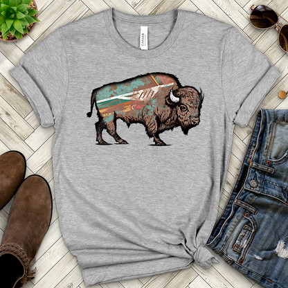 Buffalo Aztek Heathered Tee