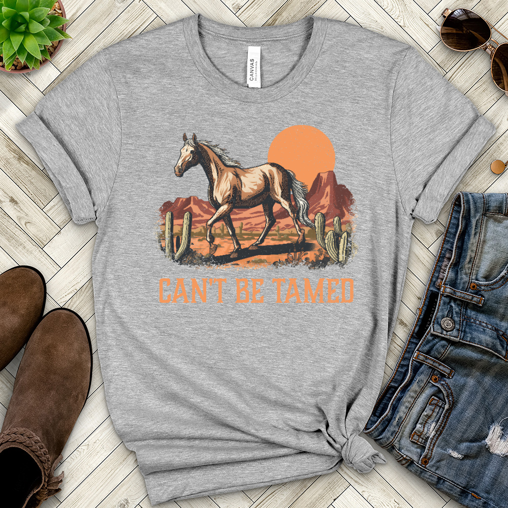 Can't Be Tamed Heathered Tee