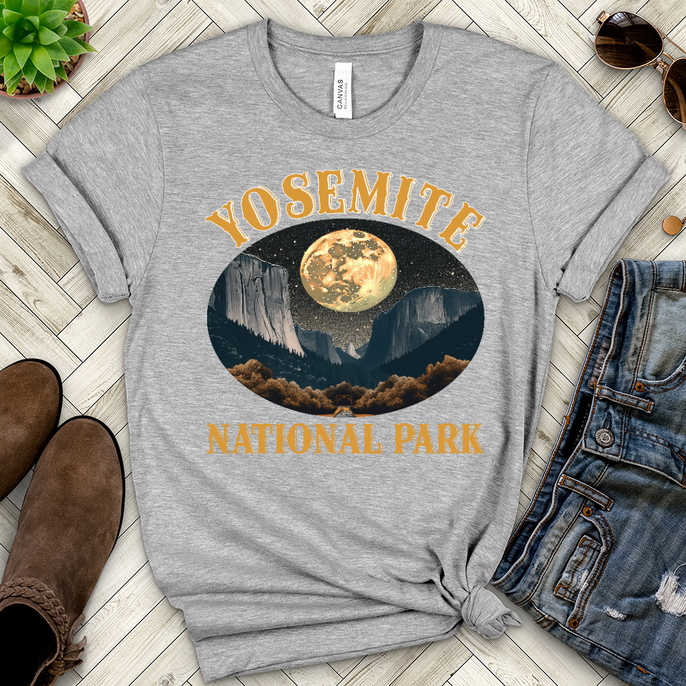 Yosemite Heathered Tee