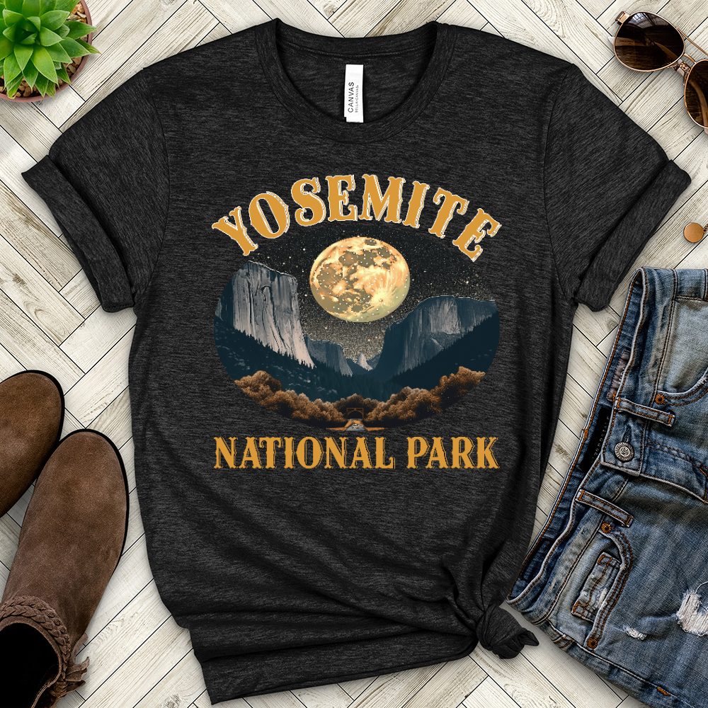 Yosemite Heathered Tee