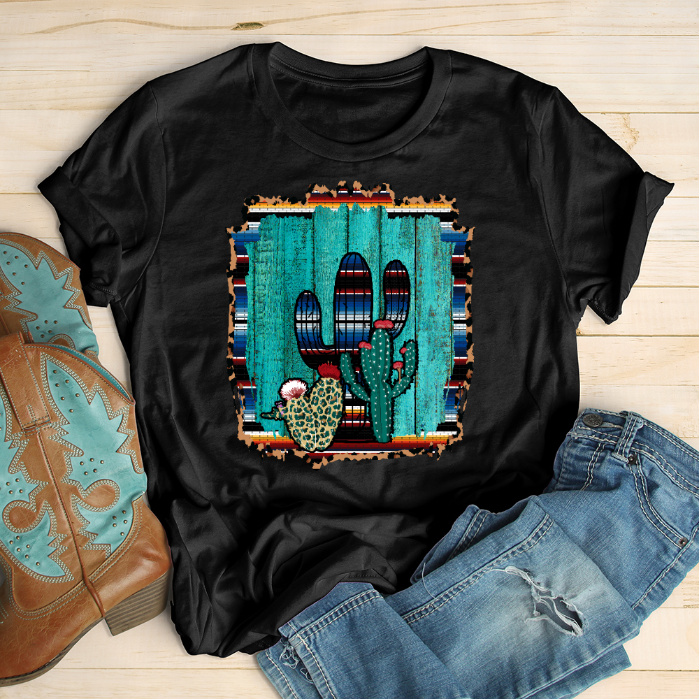 Cactus Serape Tee