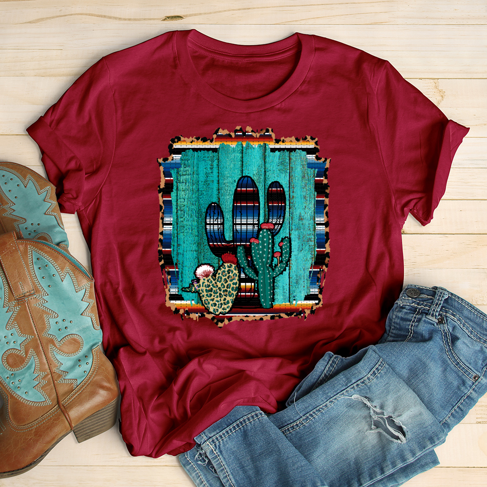 Cactus Serape Tee