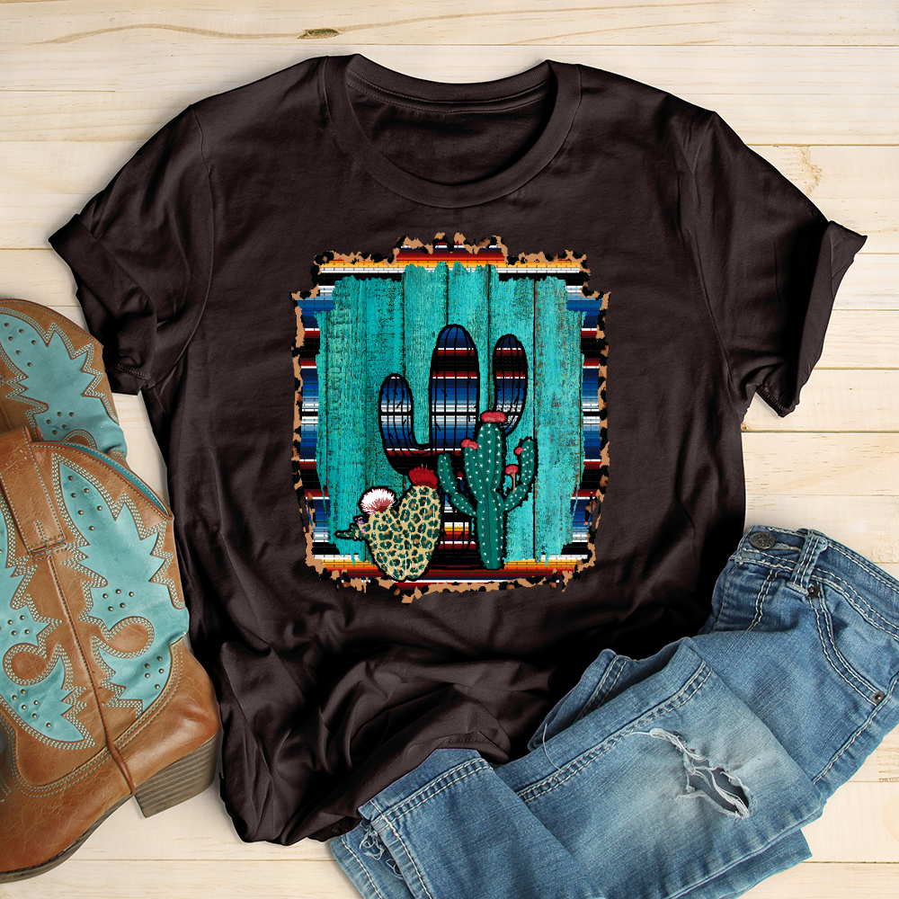 Cactus Serape Tee