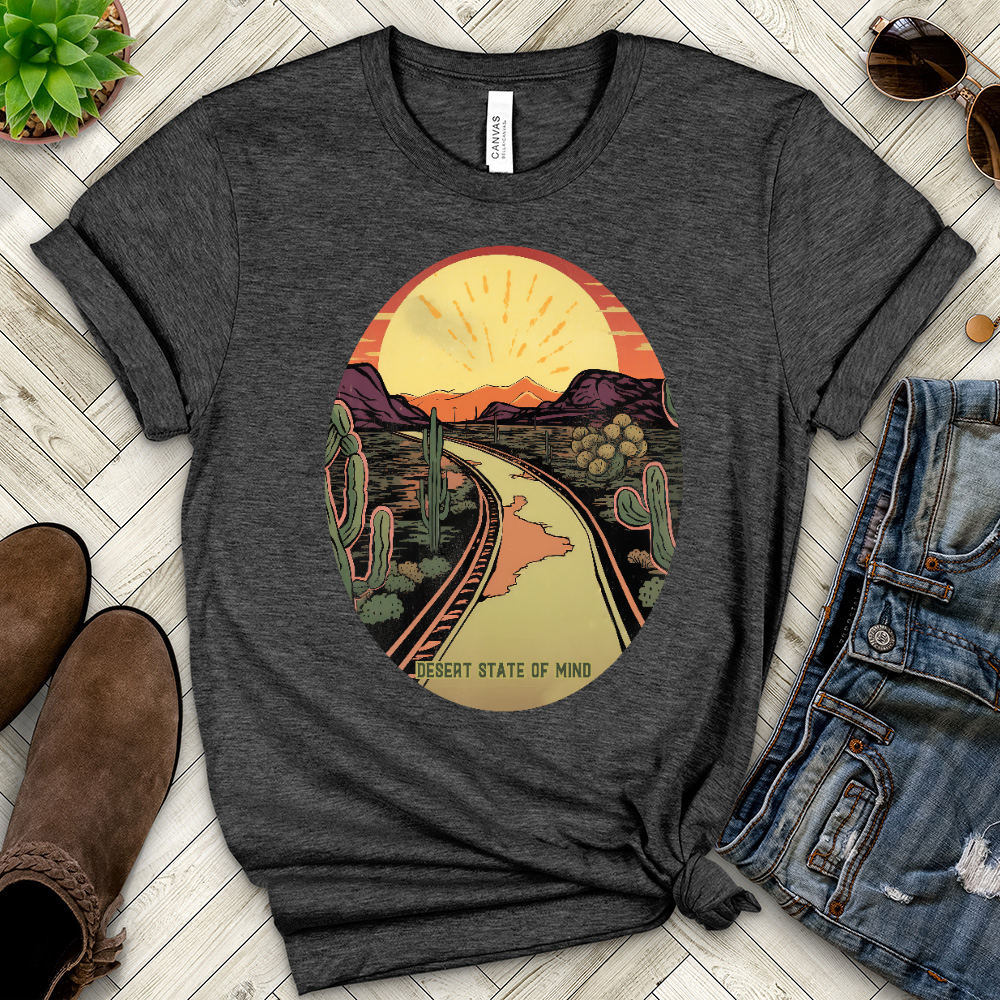 Desert State of Mind Heathered Tee