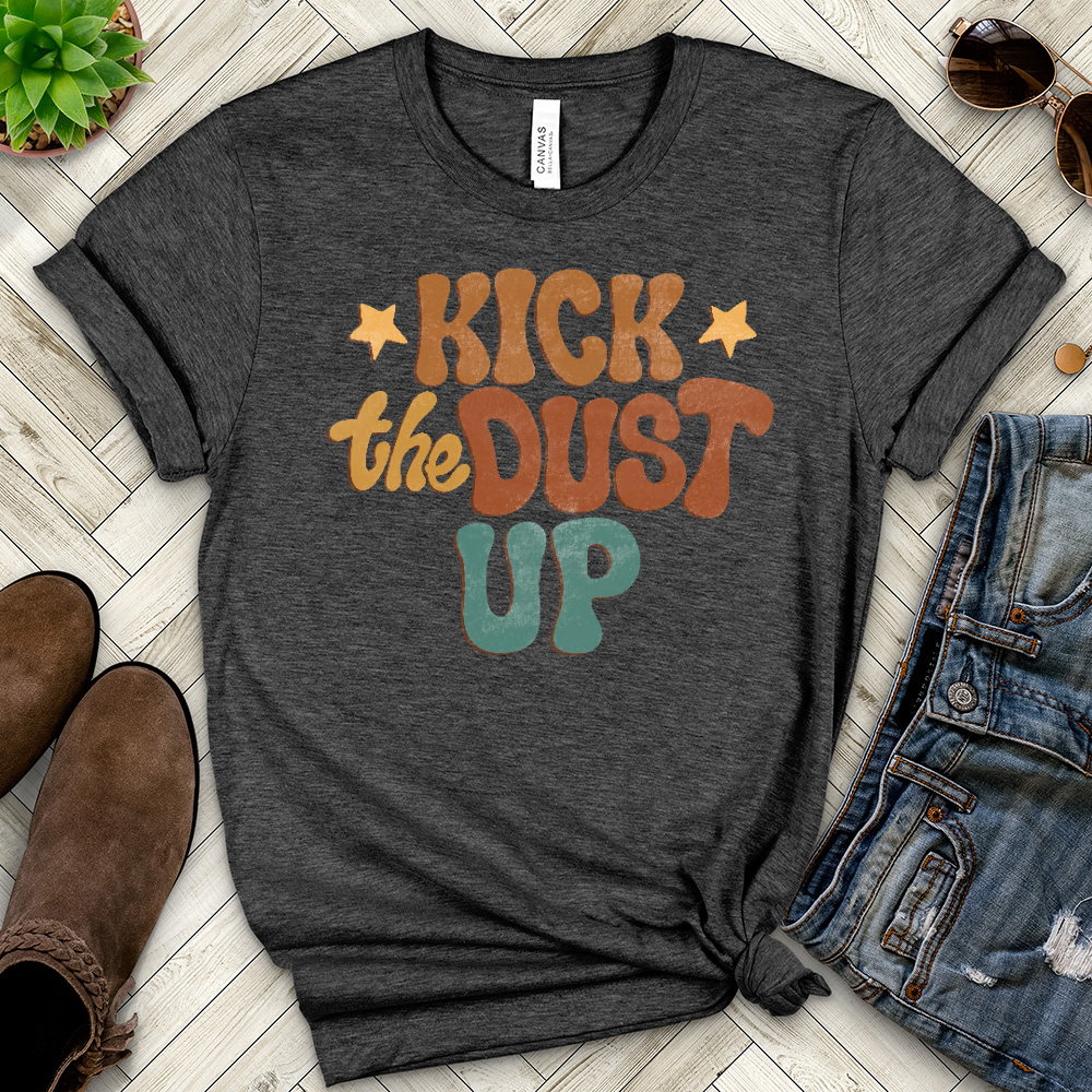 Kick the Dust Up Heathered Tee