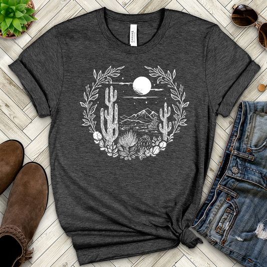 Cactus Heathered Tee