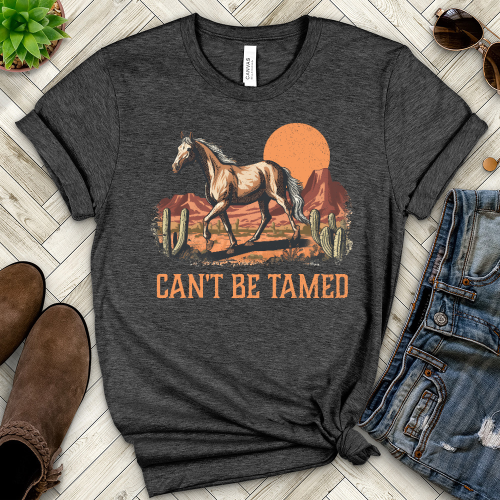Can't Be Tamed Heathered Tee