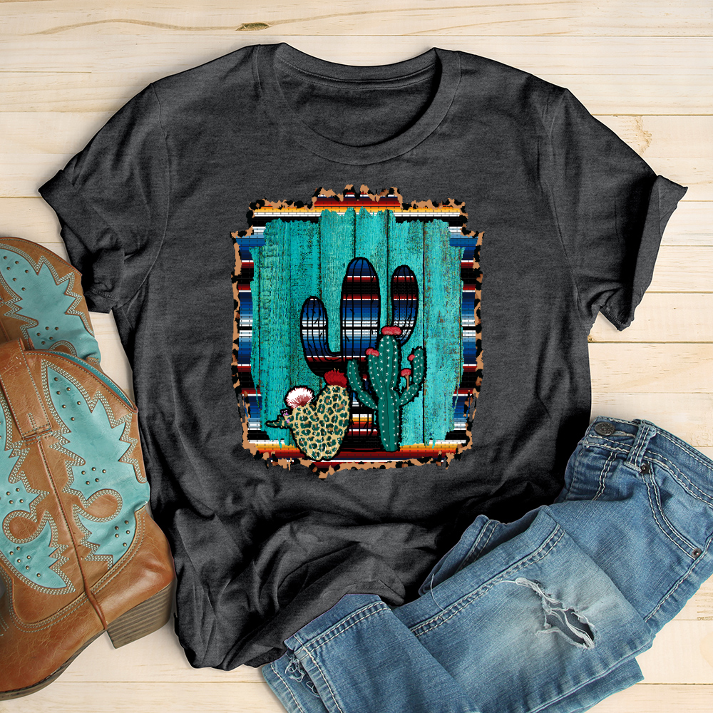 Cactus Serape Tee