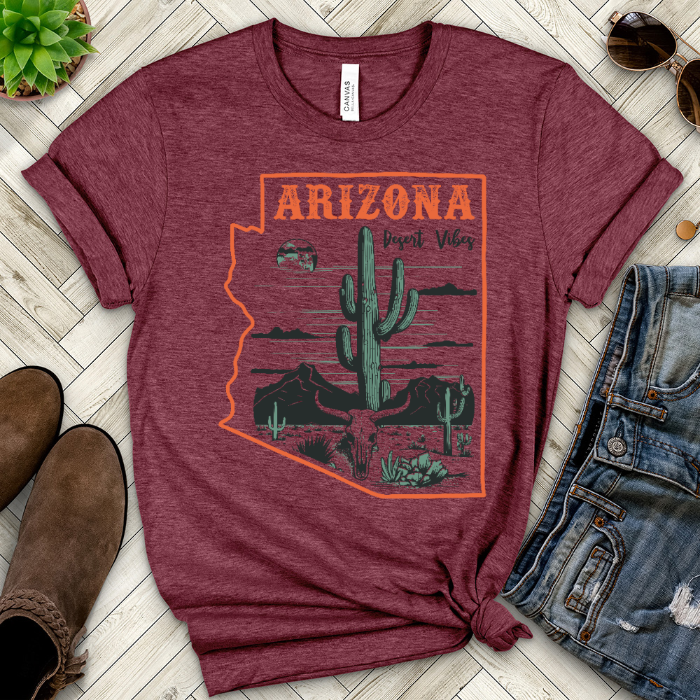 Arizona Desert Heathered Tee