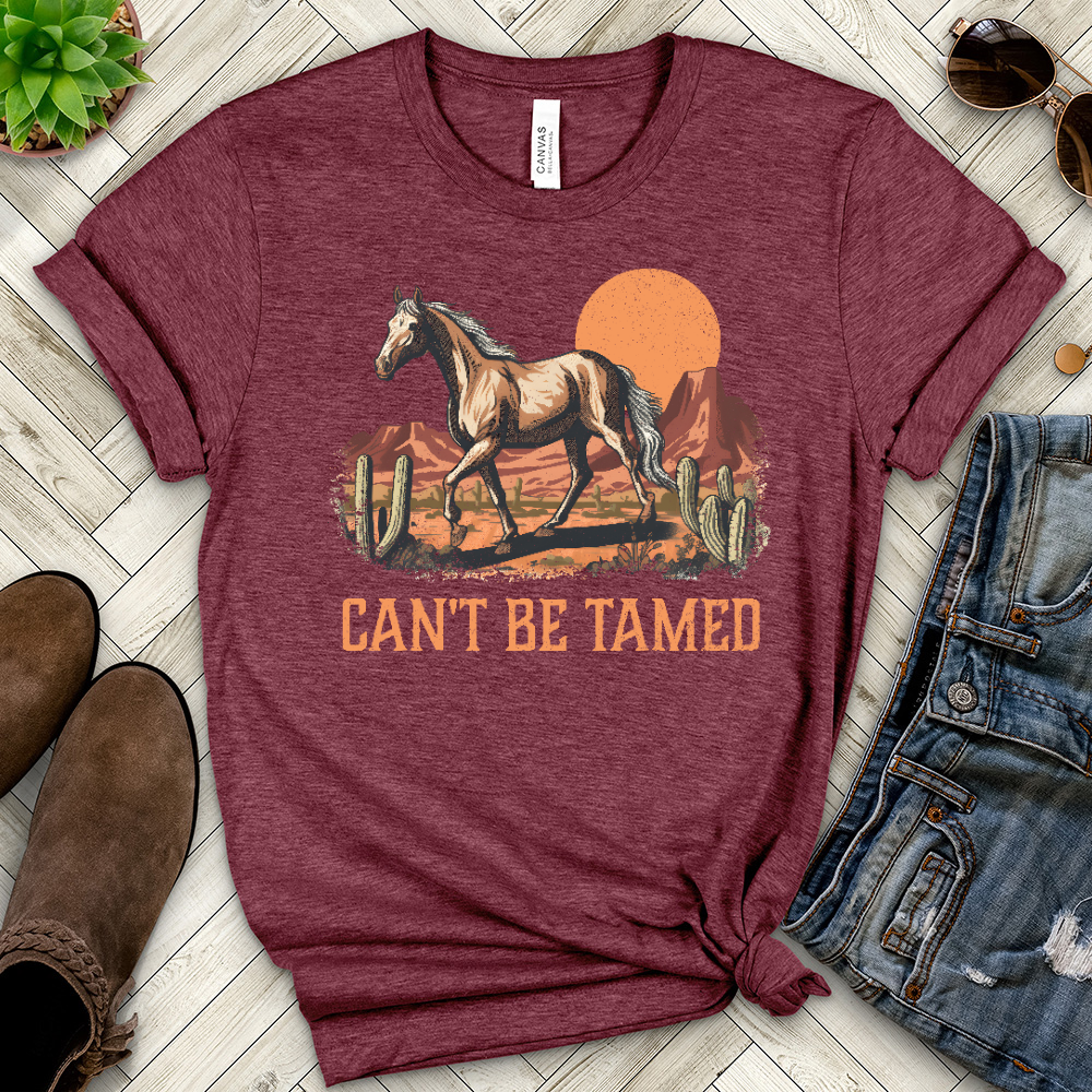 Can't Be Tamed Heathered Tee