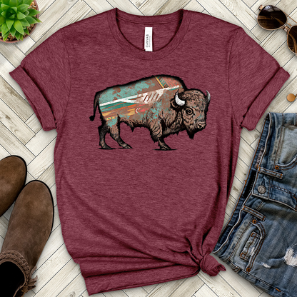 Buffalo Aztek Heathered Tee