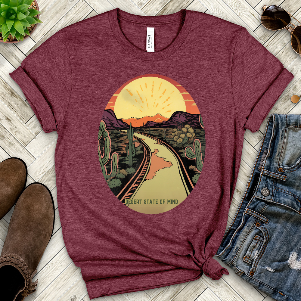 Desert State of Mind Heathered Tee