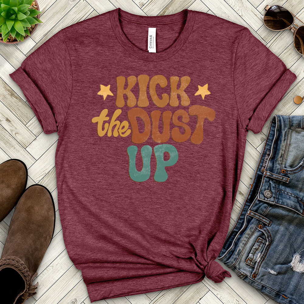 Kick the Dust Up Heathered Tee